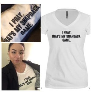 Limited t-shirt line called “I Pray”